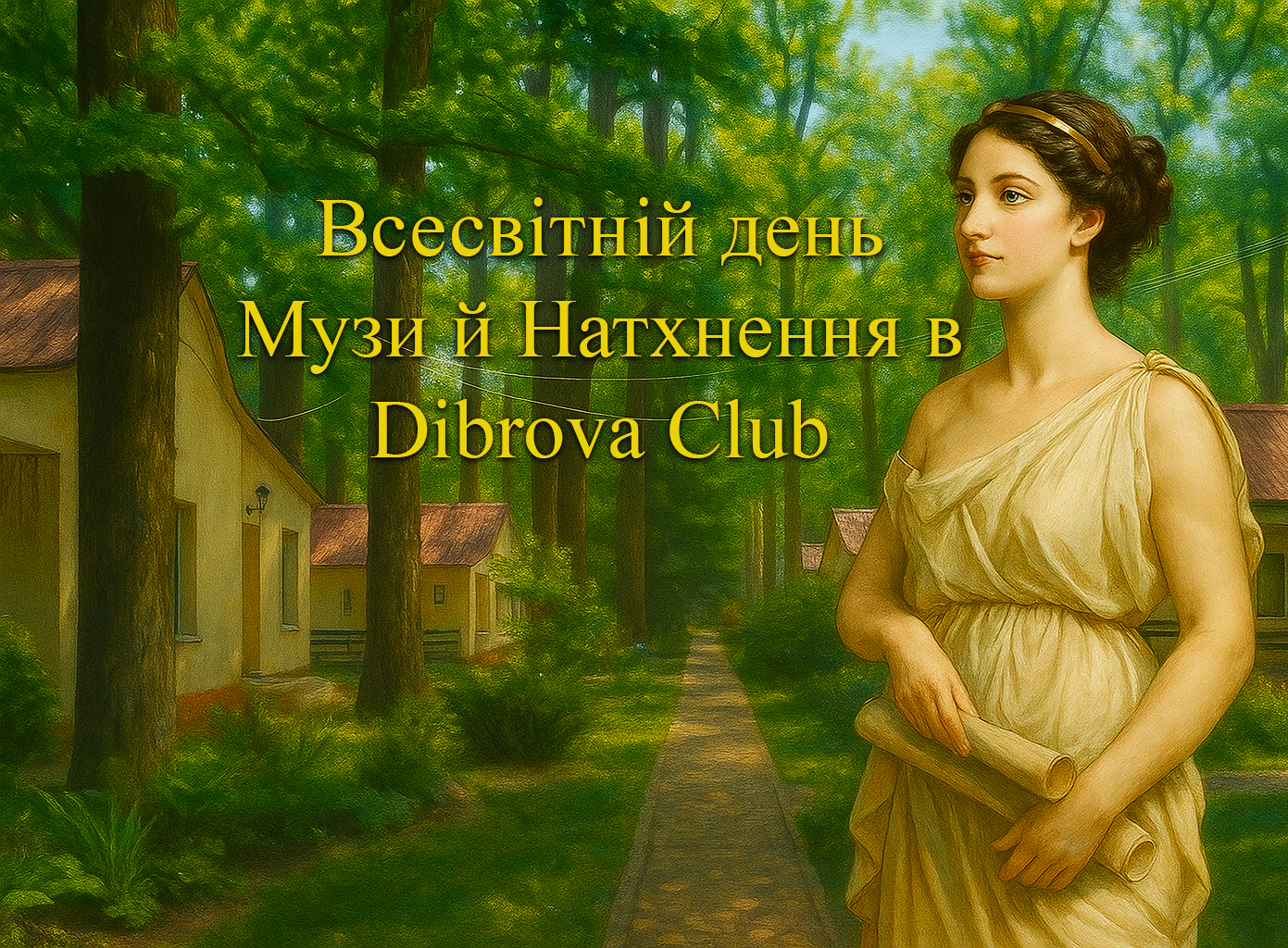 Всесвітній день Музи й Натхнення в «Dibrova Club» 20.06.2025-22.06.2025